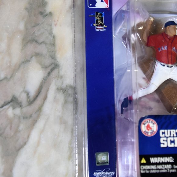 Rare Curt Schilling number 38 (Red Sox 2003-2007) in Red Sox home red uniform - Picture 2 of 5